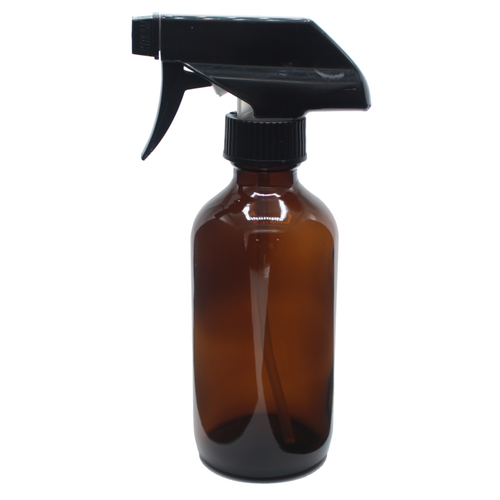 300 ml - Bouteille en plastique ambre avec vaporisateur - Essentials 4 oils