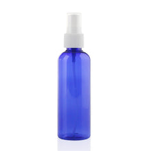 Load image into Gallery viewer, 100 ml - Spray brumisateur en plastique bleu capuchon blanc - Essentials 4 oils
